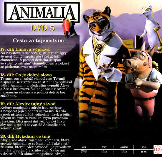 ANIMALIA dvd 5 dl 17-20